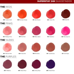 New Maybelline New York SuperStay 24HRS 542 Cherry Pie Lippenstift