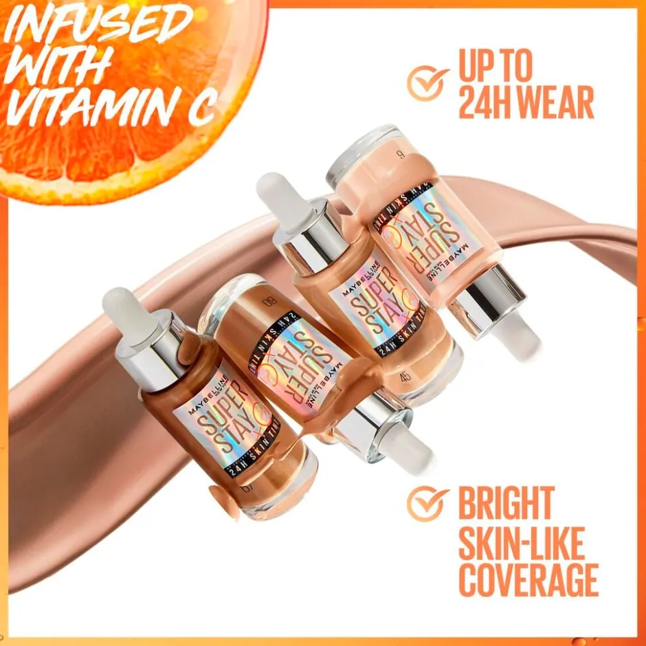 Online Maybelline New York SuperStay 24H Skin Tint 60 Foundation