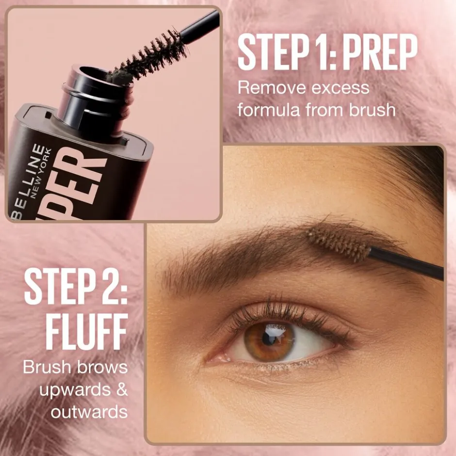 Clearance Maybelline New York Superfluff 260 Deep Brown Brow Mousse