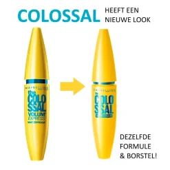 Best Maybelline New York The Colossal 100% Black Waterproof Mascara