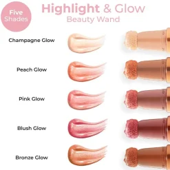 New MCoBeauty Highlight & Glow Pink Glow Beauty Wand