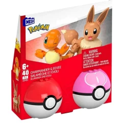 Pokemon Mega Pokémon Charmander & Eevee Poké Ball