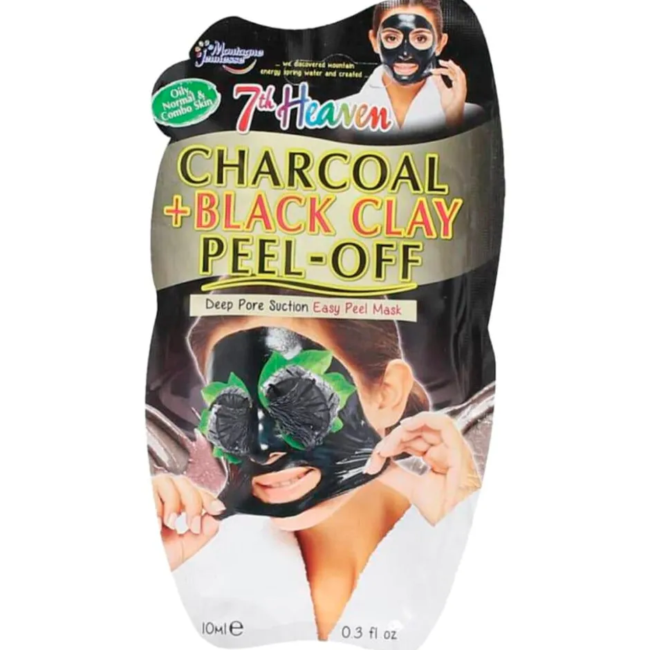 Sale Montagne Jeunesse Charcoal & Black Clay Peel-Off Gezichtsmasker
