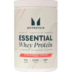 Discount Myprotein Essential Strawberry Cream Whey Protein
