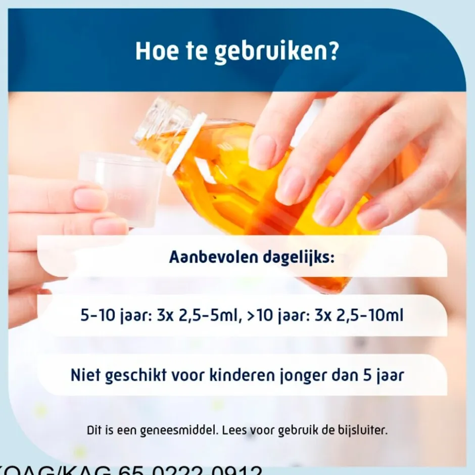 New Natterman Broomhexine Extra Sterk 8mg/5ml Hoestdrank