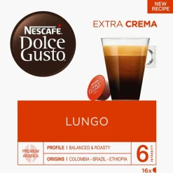 New Nescafe Nescafé Dolce Gusto Lungo Koffiecups