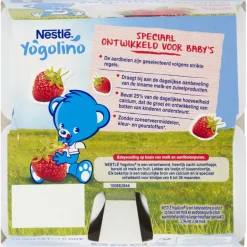 Online Nestle Nestlé Yogolino 6+M Aardbei Babydessert