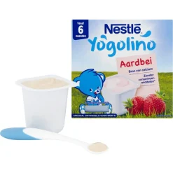 Online Nestle Nestlé Yogolino 6+M Aardbei Babydessert