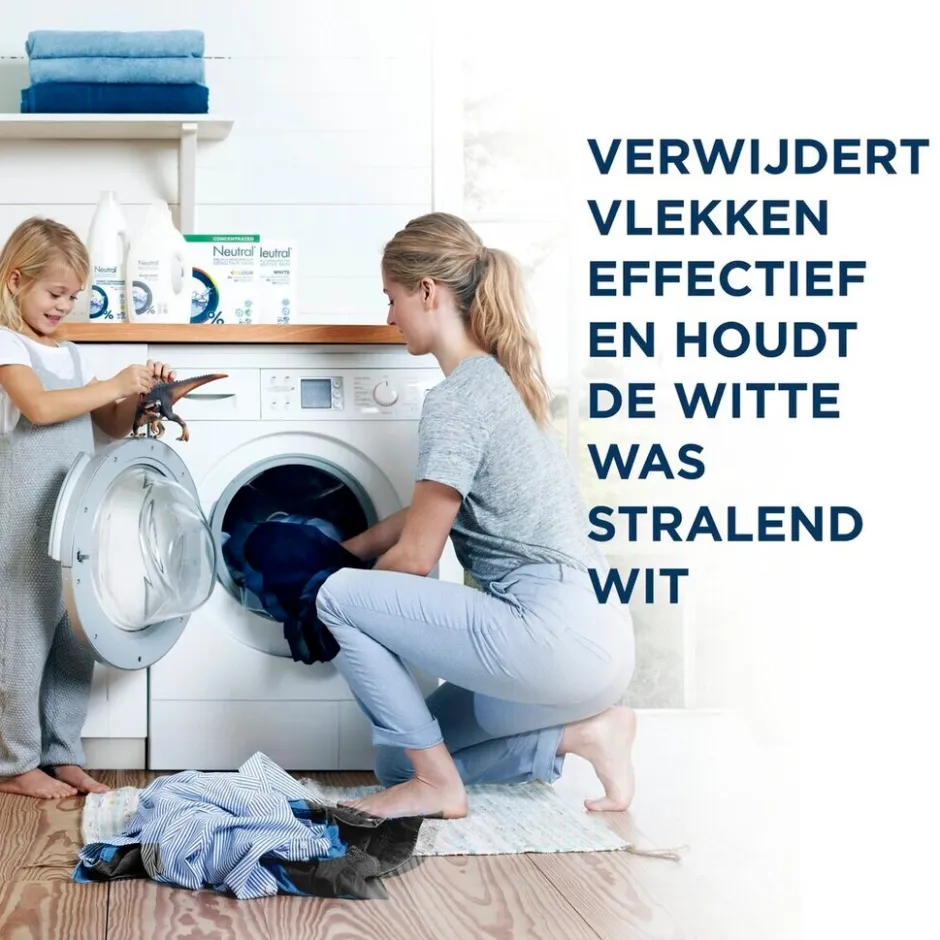 Online Neutral Parfumvrij Wit Waspoeder