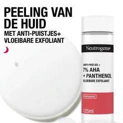 Hot Neutrogena Anti-Puistjes+ 7% AHA + Panthenol Vloeibare Exfoliant
