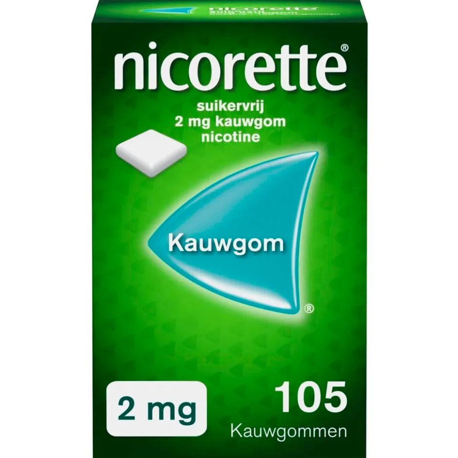 Sale Nicorette Classic 2mg Suikervrije Kauwgom