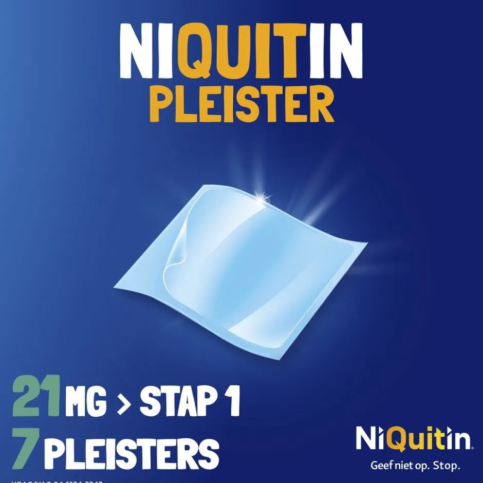 Outlet Niquitin Clear Pleister Stap 1 - 21 mg - Nicotinepleister
