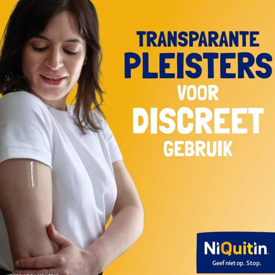Outlet Niquitin Clear Pleister Stap 1 - 21 mg - Nicotinepleister