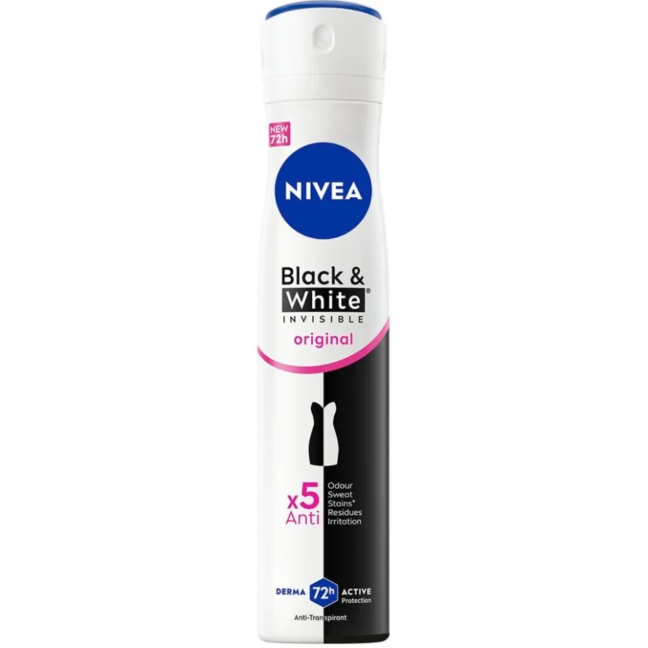 Nivea Black & White Invisible Original Antitranspirant Spray