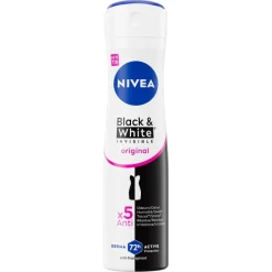 Sale Nivea Black & White Invisible Original Antitranspirant Spray