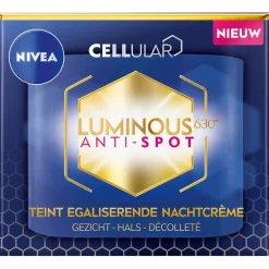 Nivea Skincare NIVEA Cellular Luminous630 Anti-Spot Teint Egaliserende Nachtcrème