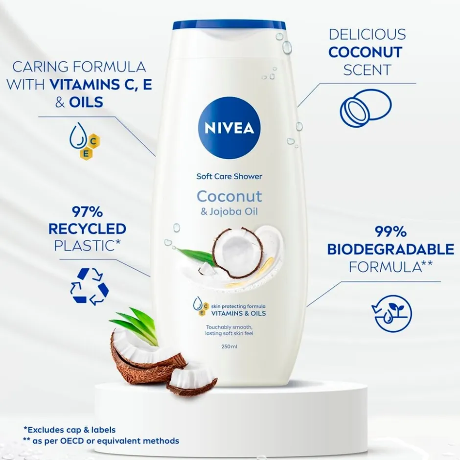Online Nivea Coconut & Jojoba Oil Douchecrème