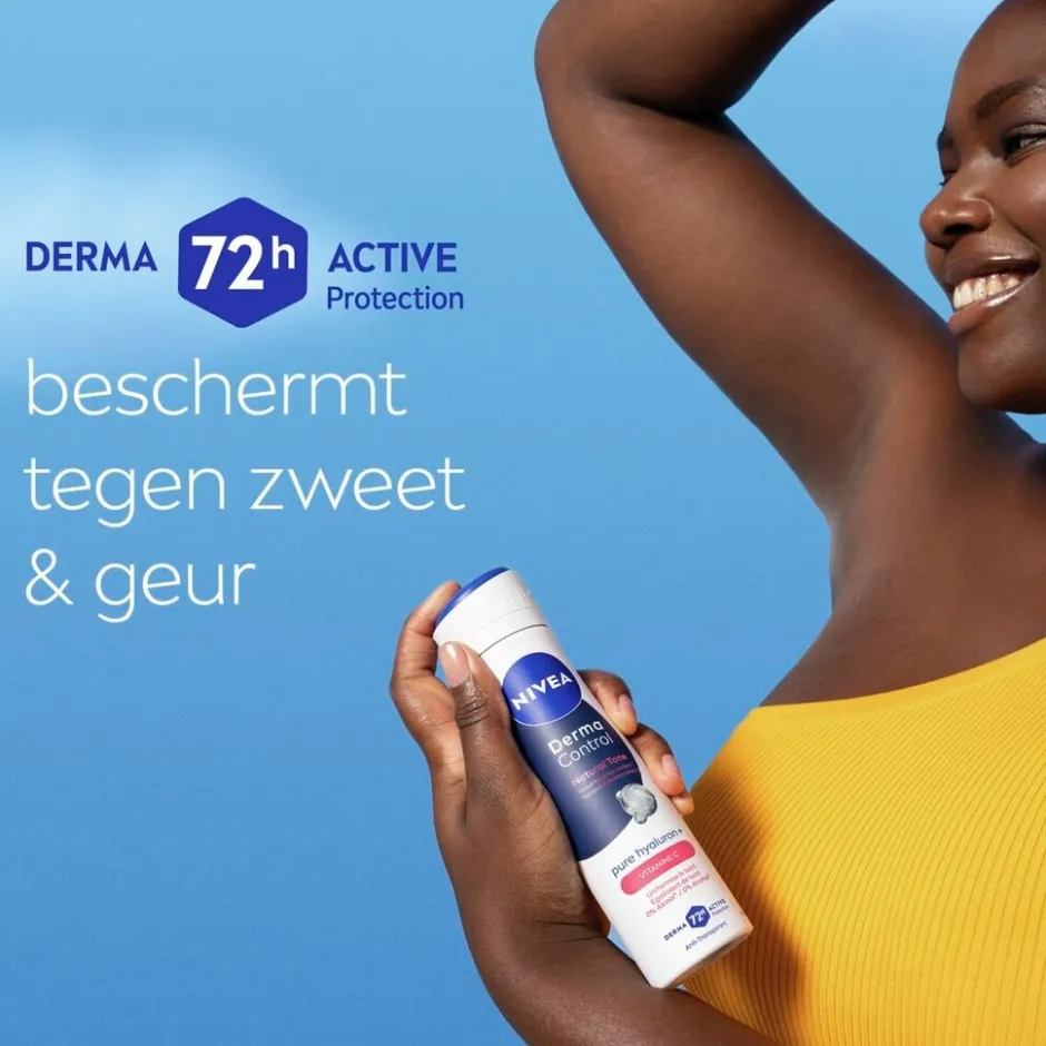 New Nivea Derma Control Natural Tone Antitranspirant Spray