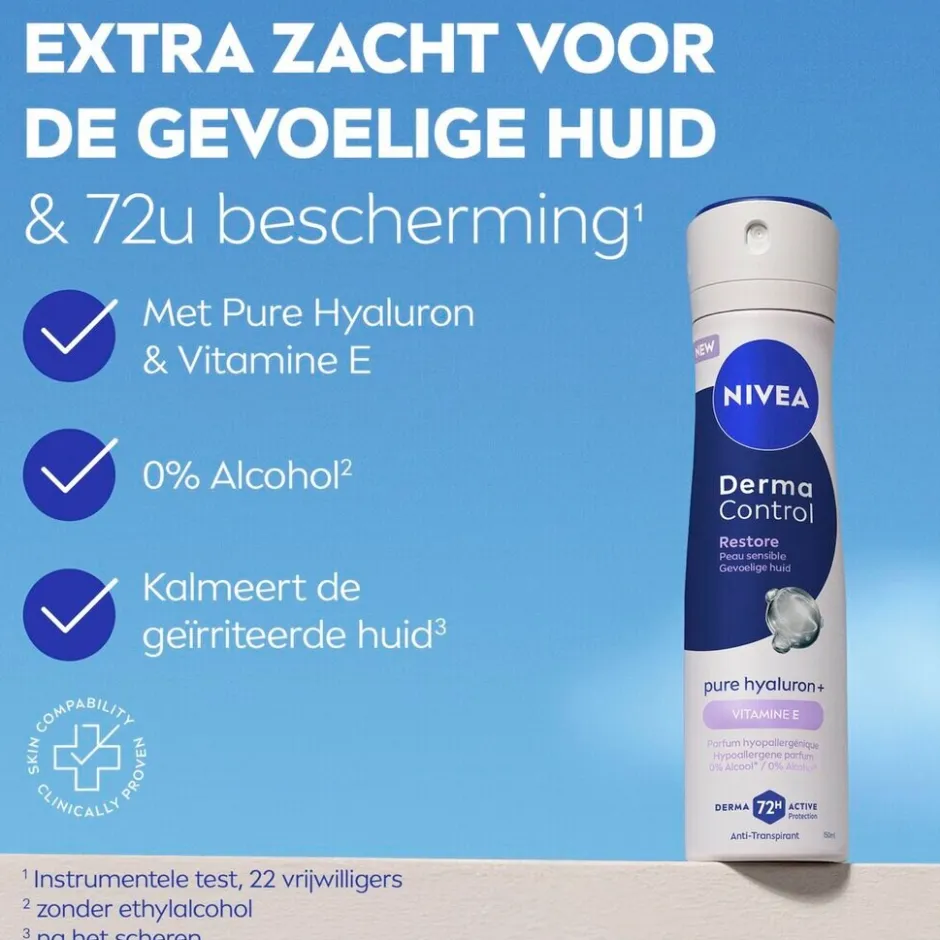 Hot Nivea Derma Control Restore Antitranspirant Spray
