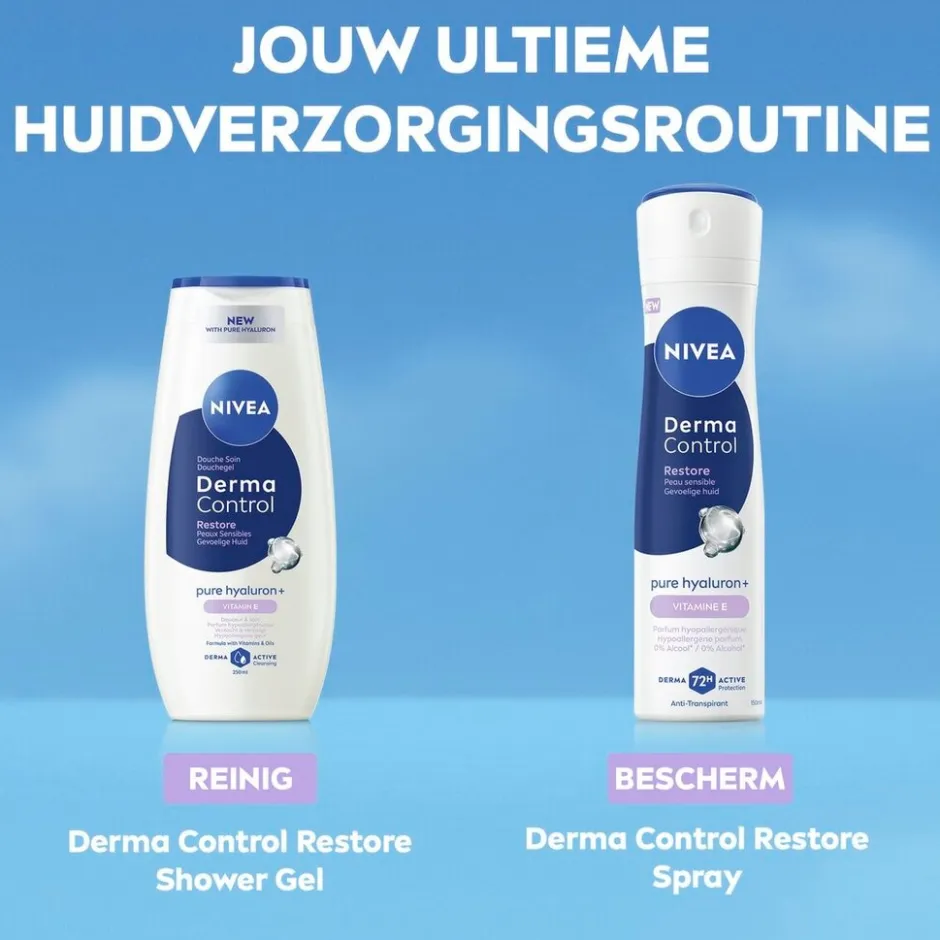 Hot Nivea Derma Control Restore Antitranspirant Spray
