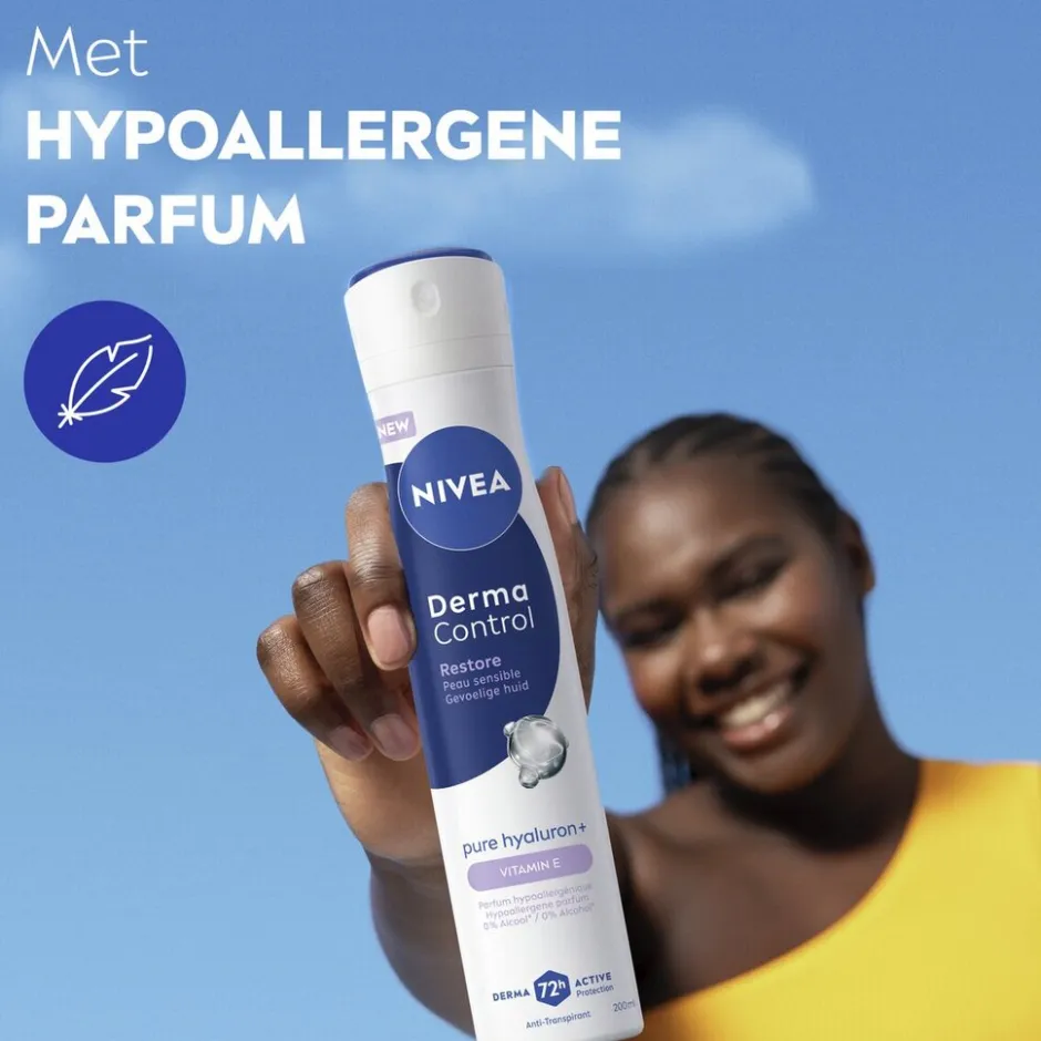 New Nivea Derma Control Restore Antitranspirant Spray