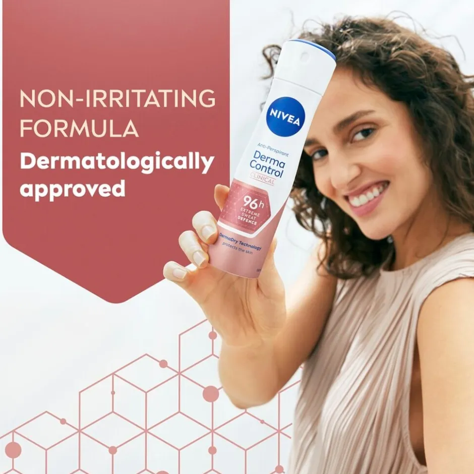 Clearance Nivea Derma Dry Control Antitranspirant Spray