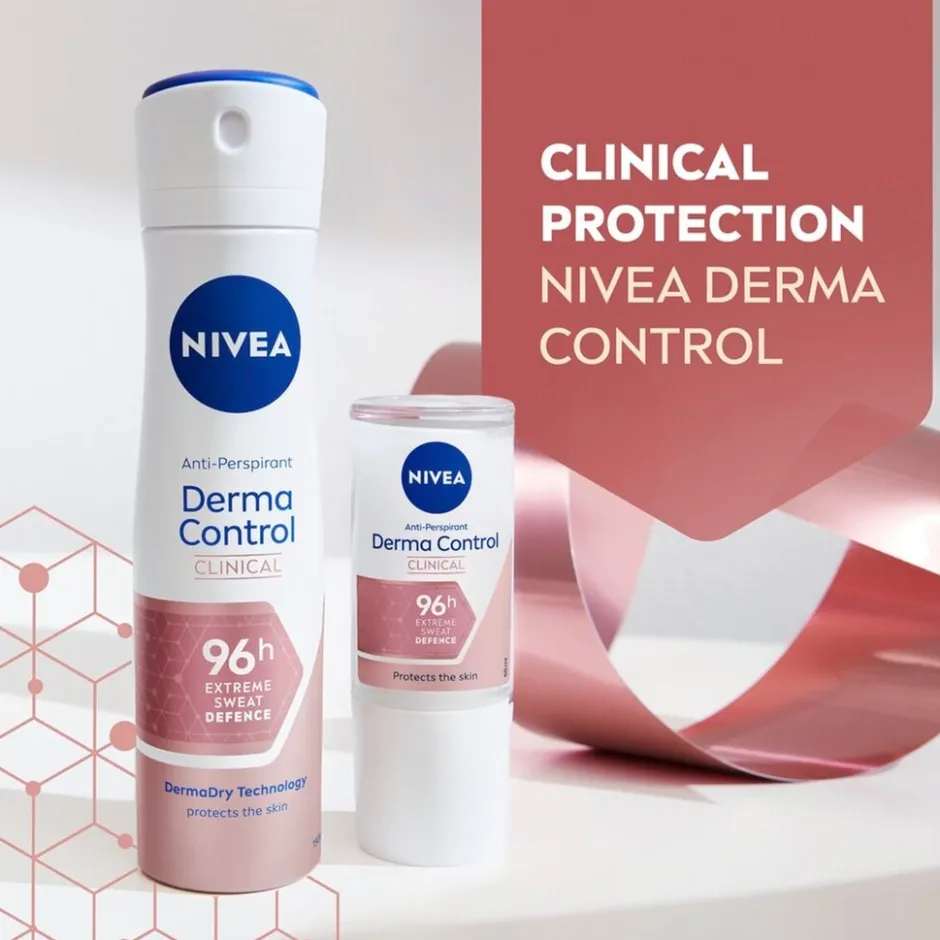 Clearance Nivea Derma Dry Control Antitranspirant Spray