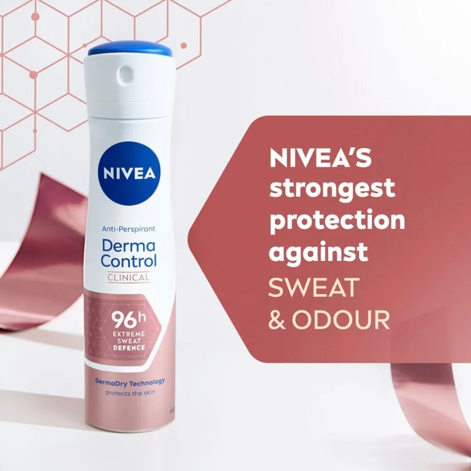 Clearance Nivea Derma Dry Control Antitranspirant Spray