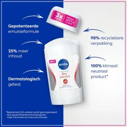 Hot Nivea Dry Comfort Antitranspirant Stick