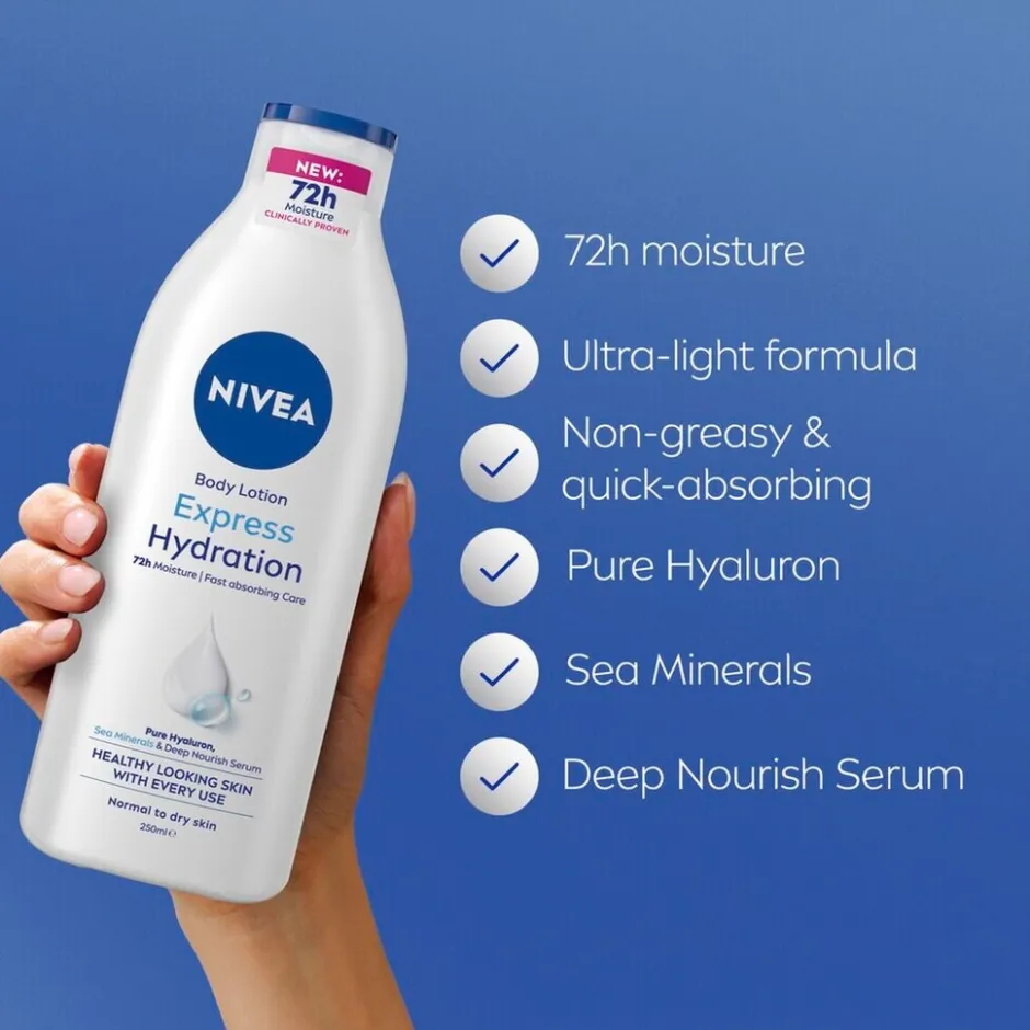 Outlet Nivea Express Hydratation Bodylotion