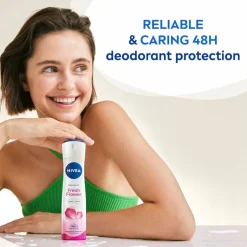 Hot Nivea Fresh Flower Deodorant Spray