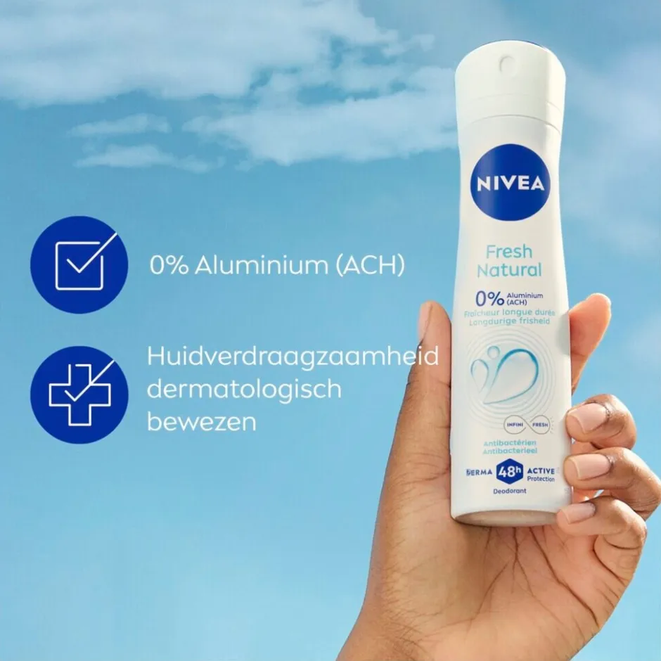 Online Nivea Fresh Natural Deodorant Spray