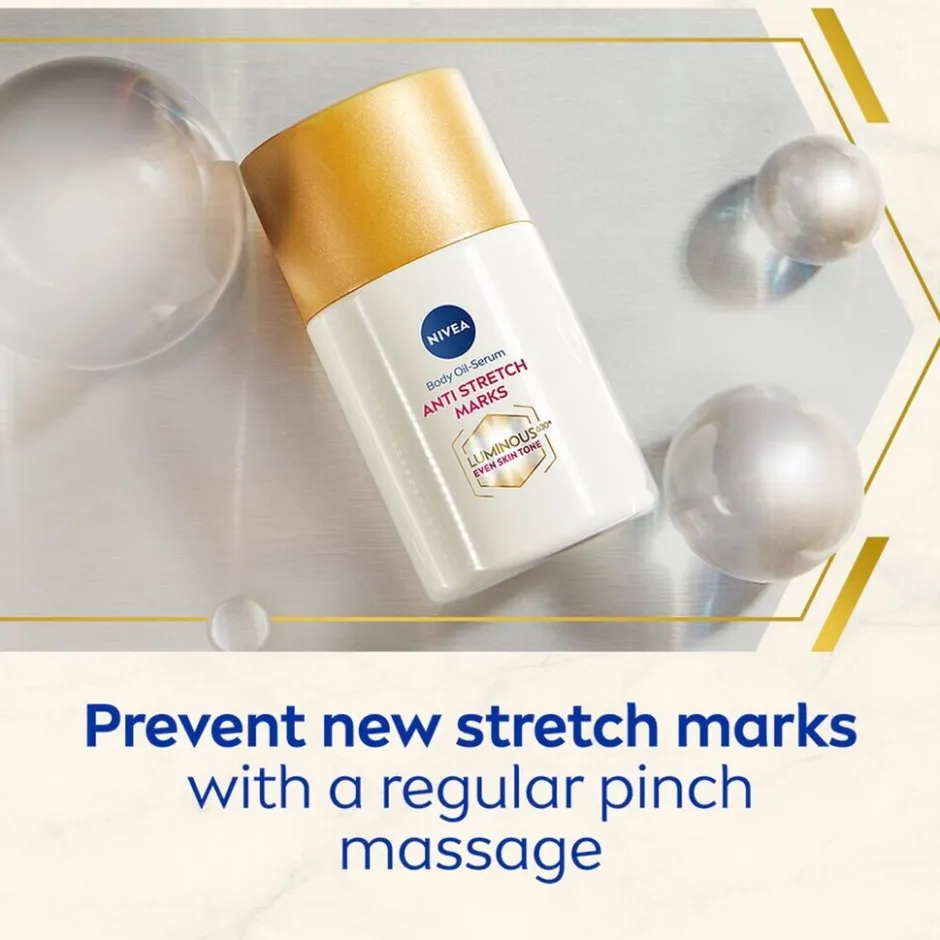 Best Nivea Luminous630 Anti-Striae/Anti-Striemen Body Oil-Serum