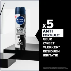 Sale Nivea Men Black & White Invisible Original Antitranspirant Spray