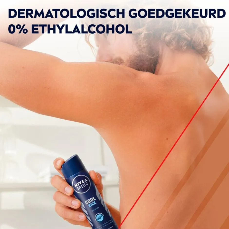 Online Nivea Men Cool Kick Antitranspirant Spray
