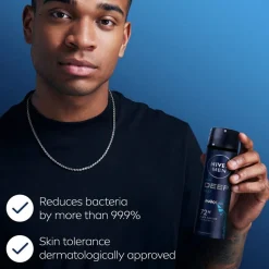 Outlet Nivea Men Deep Black Carbon Beat Antitranspirant Spray