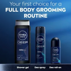 Outlet Nivea Men Deep Black Carbon Beat Antitranspirant Spray
