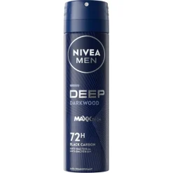 Outlet Nivea Men Deep Black Carbon Dark Wood Antitranspirant Spray