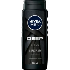 Outlet Nivea Men Deep Clean Douchegel