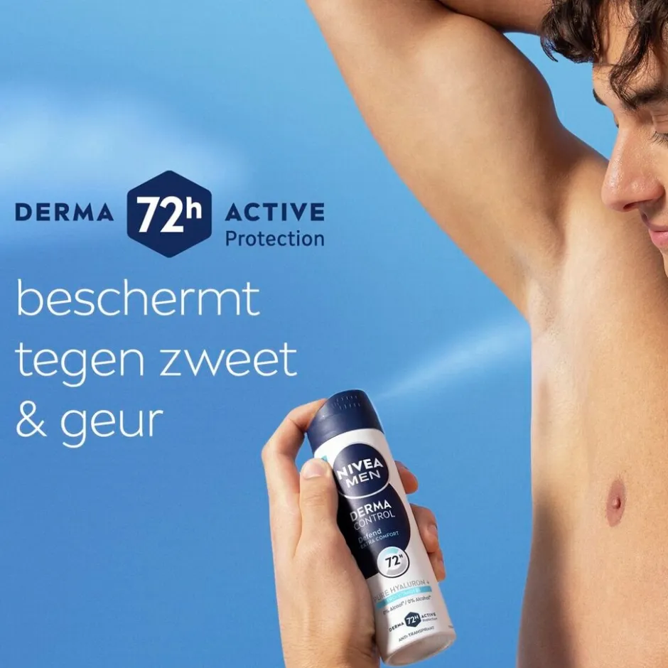 New Nivea Men Derma Control Defend Antitranspirant Spray