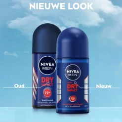 Clearance Nivea Men Dry Impact Antitranspirant Roller