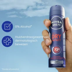 Online Nivea Men Dry Impact Antitranspirant Spray