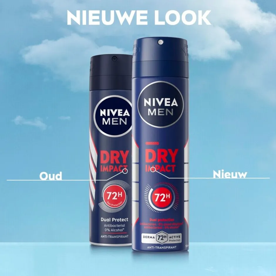 Online Nivea Men Dry Impact Antitranspirant Spray