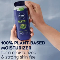 Hot Nivea Men Energy 24H Fresh Effect 3-in-1 Douchegel