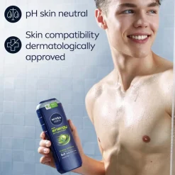 Hot Nivea Men Energy 24H Fresh Effect 3-in-1 Douchegel