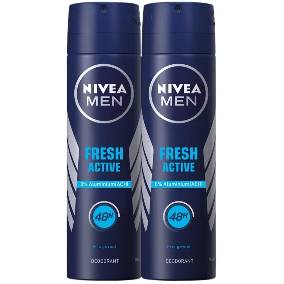 New Nivea Men Fresh Active Deodorant Spray