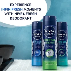Sale Nivea Men Sensation Fresh Deodorant Spray