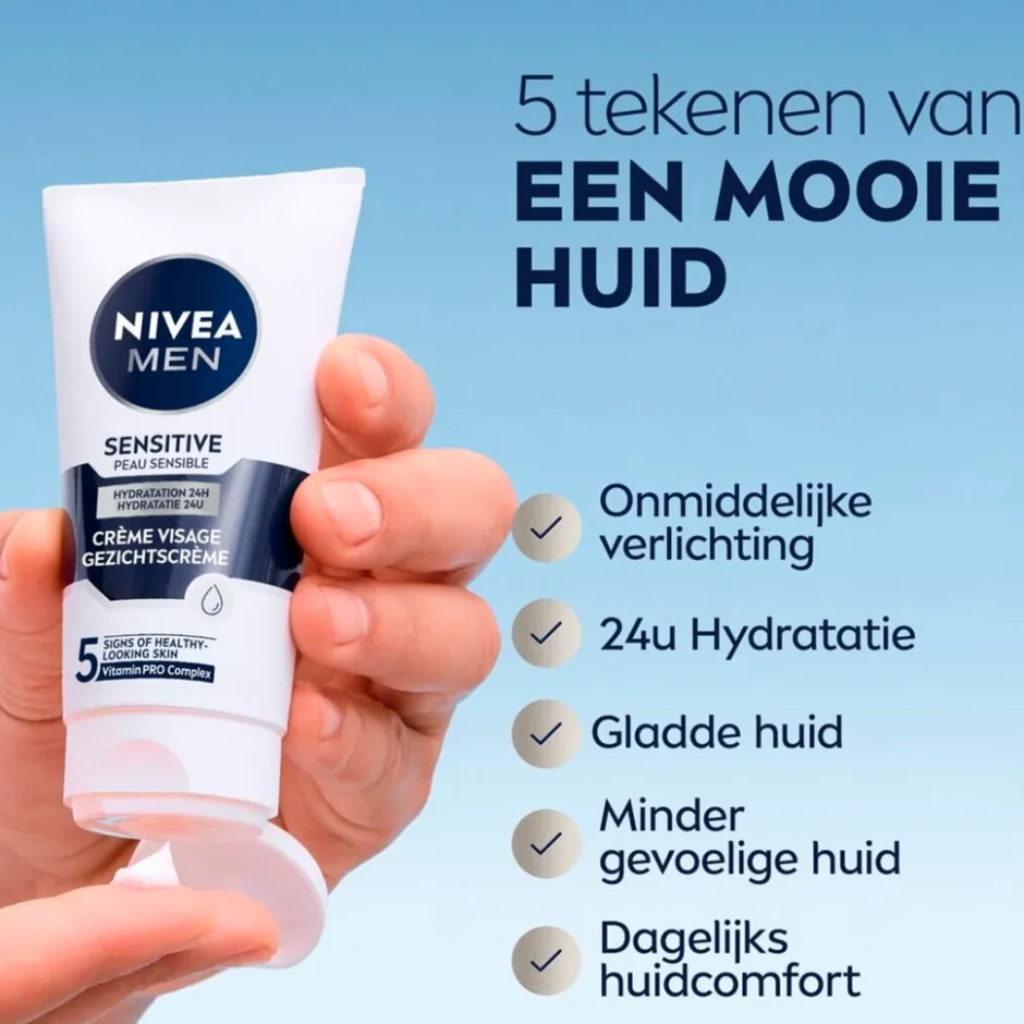 New Nivea Men Sensitive Gezichtscrème