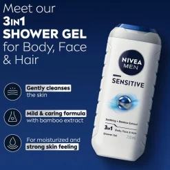 Discount Nivea Men Sensitive 3-in-1 Douchegel