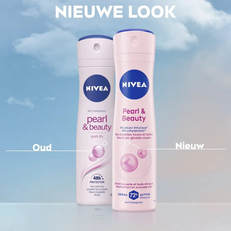 Outlet Nivea Pearl & Beauty Deodorant Spray